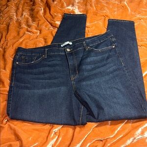 Women’s Nine West Dark Blue Denim Skinny Jeans